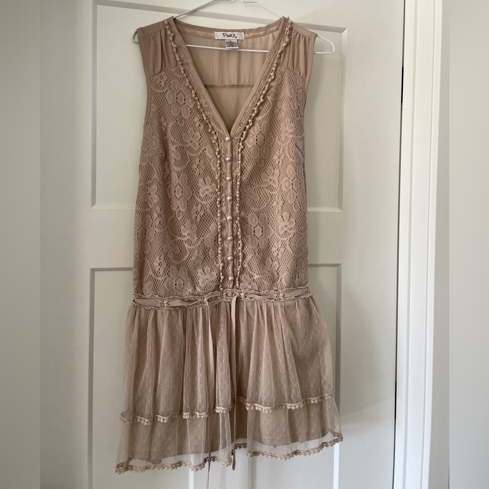 Mini lace dress
